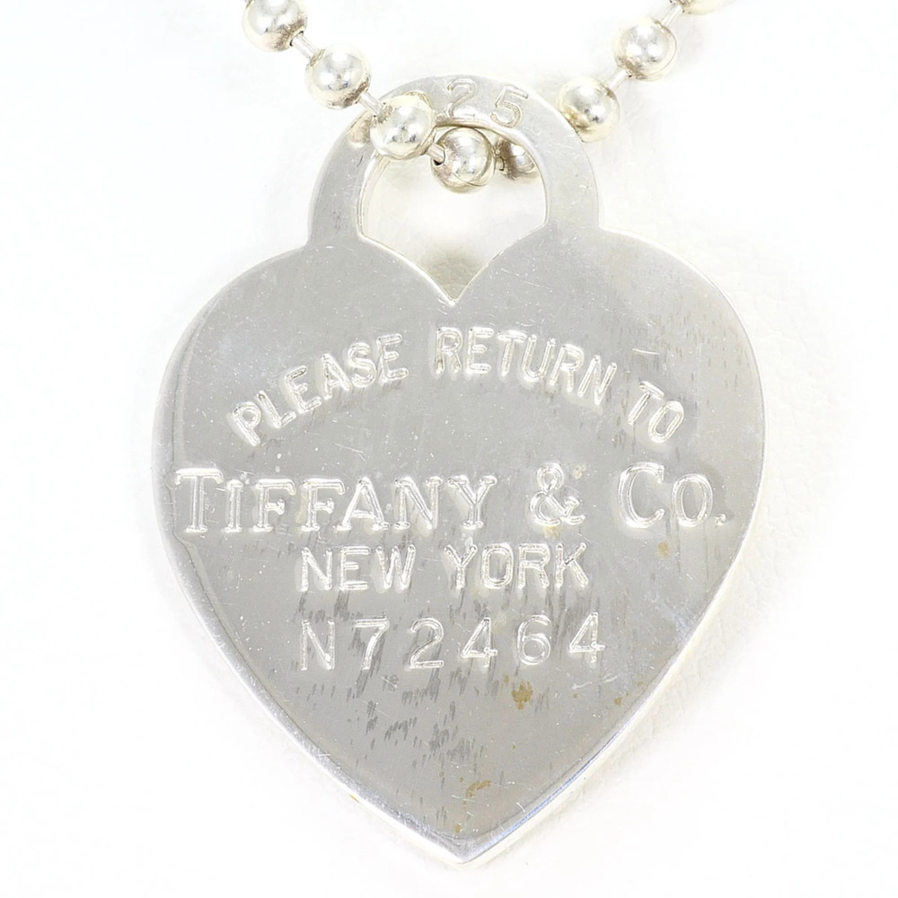 TIFFANY & CO. Silver Heart Necklace